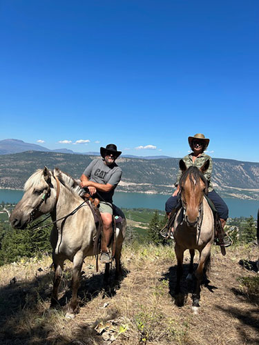 Okanagan Stables offers a wide variety of horseback trail rides.