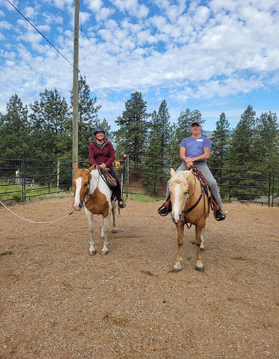 Awesome Okanagan Stables horseback riding experience by Dan D.
