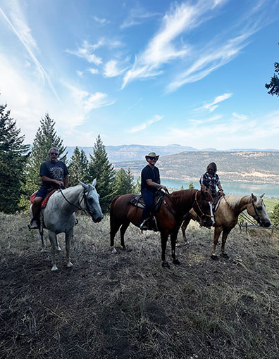 Superb Okanagan Stables horseback riding experience by Zac M.
